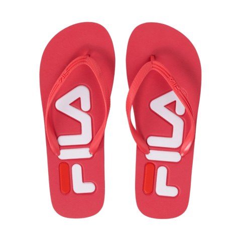 Klapki damskie Fila Troy czerwone FFW0005 40117 Klapki damskie Fila Troy czerwone FFW0005 40117