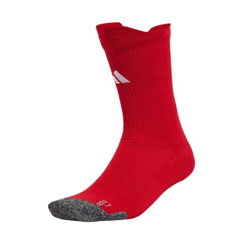 Skarpety piłkarskie adidas Football Cushioned Performance Crew czerwone JW3435 Skarpety piłkarskie adidas Football Cushioned Performance Crew czerwone JW3435