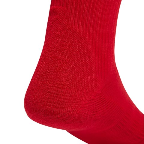 Skarpety piłkarskie adidas Football Cushioned Performance Crew czerwone JW3435 Skarpety piłkarskie adidas Football Cushioned Performance Crew czerwone JW3435