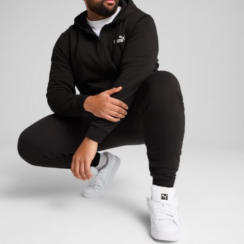 Spodnie męskie Puma Ess No.1 Logo Slim czarne 682644 01 Spodnie męskie Puma Ess No.1 Logo Slim czarne 682644 01