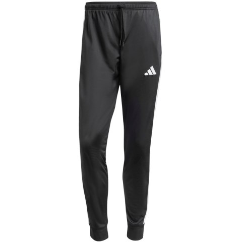 Spodnie męskie adidas 3-Stripes Tricot Regular Tapered czarne JI8809 Spodnie męskie adidas 3-Stripes Tricot Regular Tapered czarne JI8809