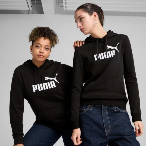 Bluza damska Puma ESS No.1 Logo Hoodie czarna 682390 01 Bluza damska Puma ESS No.1 Logo Hoodie czarna 682390 01