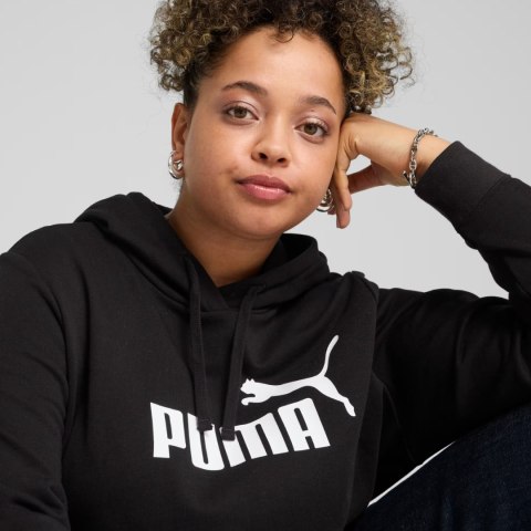 Bluza damska Puma ESS No.1 Logo Hoodie czarna 682390 01 Bluza damska Puma ESS No.1 Logo Hoodie czarna 682390 01