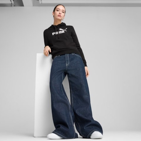 Bluza damska Puma ESS No.1 Logo Hoodie czarna 682390 01 Bluza damska Puma ESS No.1 Logo Hoodie czarna 682390 01