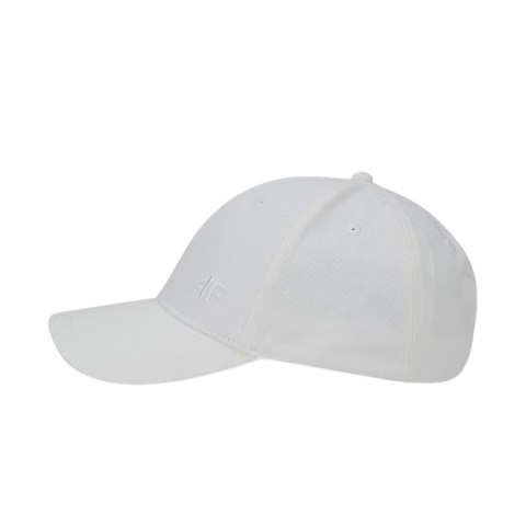 Czapka z daszkiem 4F U367 złamana biel 4FWSS25ACABU367 11S Czapka z daszkiem 4F U367 złamana biel 4FWSS25ACABU367 11S