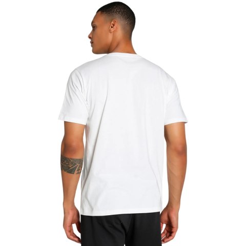 Koszulka męska Puma Team Rise Logo Jersey Cotton biała 658705 04 Koszulka męska Puma Team Rise Logo Jersey Cotton biała 658705 04