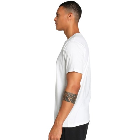 Koszulka męska Puma Team Rise Logo Jersey Cotton biała 658705 04 Koszulka męska Puma Team Rise Logo Jersey Cotton biała 658705 04
