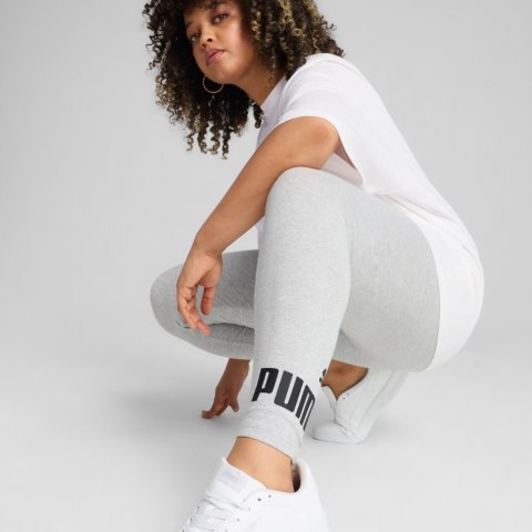 Legginsy damskie Puma ESS No.1 Logo szare 682426 04