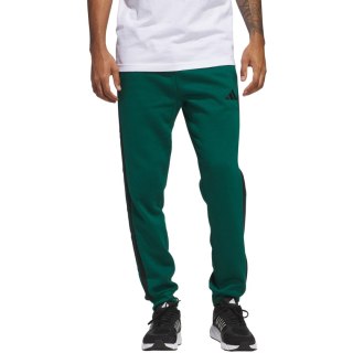 Spodnie męskie adidas Essentials 3-Stripes Fleece zielone JD1860