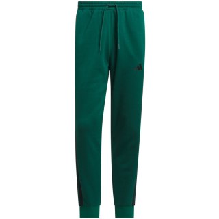 Spodnie męskie adidas Essentials 3-Stripes Fleece zielone JD1860
