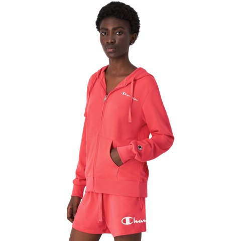 Bluza damska Champion Full Zip Hoodie Sweatshirt różowa 118099 PS203 Bluza damska Champion Full Zip Hoodie Sweatshirt różowa 118099 PS203