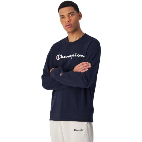 Bluza męska Champion Crewneck Sweatshirt granatowa 220727 BS501 Bluza męska Champion Crewneck Sweatshirt granatowa 220727 BS501