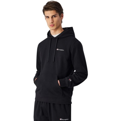 Bluza męska Champion Hooded Sweatshirt czarna 220729 KK001 Bluza męska Champion Hooded Sweatshirt czarna 220729 KK001