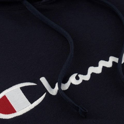Bluza męska Champion Hooded Sweatshirt granatowa 220726 BS501 Bluza męska Champion Hooded Sweatshirt granatowa 220726 BS501