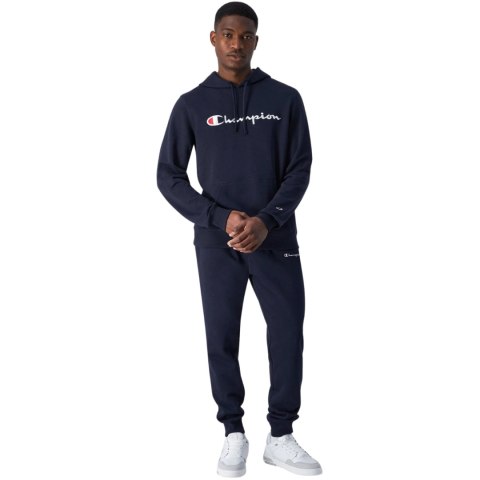 Bluza męska Champion Hooded Sweatshirt granatowa 220726 BS501 Bluza męska Champion Hooded Sweatshirt granatowa 220726 BS501