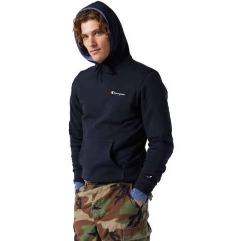 Bluza męska Champion Hooded Sweatshirt granatowa 220729 BS501 Bluza męska Champion Hooded Sweatshirt granatowa 220729 BS501