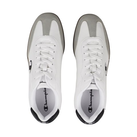 Buty męskie Champion Prestige Mix Material Low Cut białe S22330 WW001 Buty męskie Champion Prestige Mix Material Low Cut białe S22330 WW001
