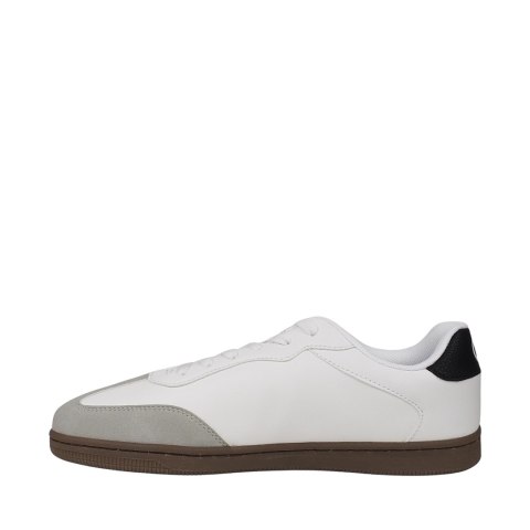 Buty męskie Champion Prestige Mix Material Low Cut białe S22330 WW001 Buty męskie Champion Prestige Mix Material Low Cut białe S22330 WW001