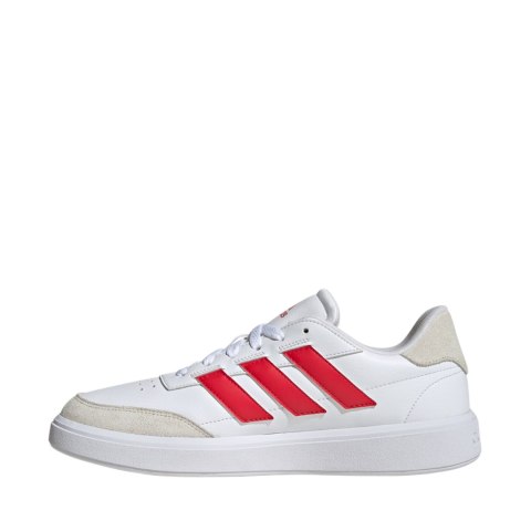 Buty męskie adidas Courtblock biało-czerwone JP5342 Buty męskie adidas Courtblock biało-czerwone JP5342