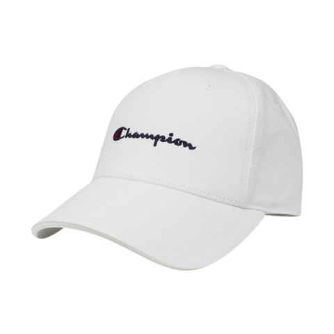 Czapka z daszkiem dla dzieci Champion Baseball biała 802421 WW001 Czapka z daszkiem dla dzieci Champion Baseball biała 802421 WW001