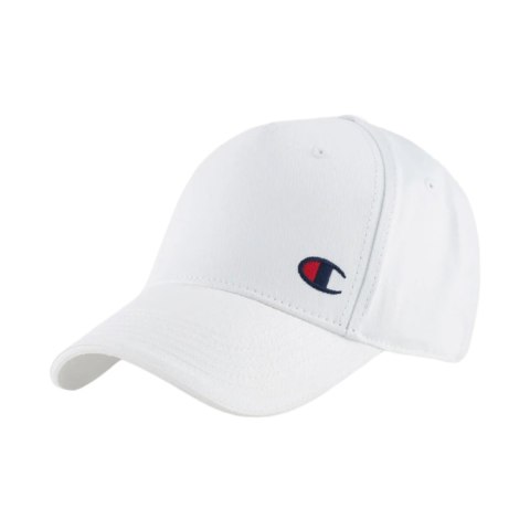 Czapka z daszkiem dla dzieci Champion Baseball biała 805976 WW001 Czapka z daszkiem dla dzieci Champion Baseball biała 805976 WW001
