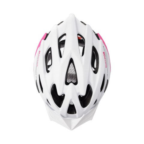 Kask rowerowy Meteor MV29 Drizzle L 58-61 cm biało-różowy 16918 Kask rowerowy Meteor MV29 Drizzle L 58-61 cm biało-różowy 16918