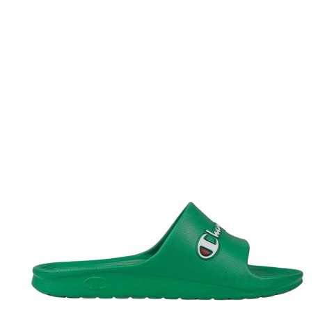 Klapki męskie Champion Cabana Slide zielone S22413 GS130 Klapki męskie Champion Cabana Slide zielone S22413 GS130