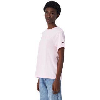 Koszulka damska Champion SS Tee jasnoróżowa 117650 PS195