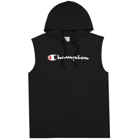 Koszulka męska Champion Hooded Tee czarna 220777 KK001 Koszulka męska Champion Hooded Tee czarna 220777 KK001
