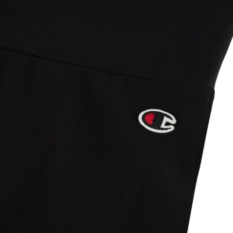 Legginsy damskie Champion Crop Leggings 7/8 czarne 117558 KK001 Legginsy damskie Champion Crop Leggings 7/8 czarne 117558 KK001
