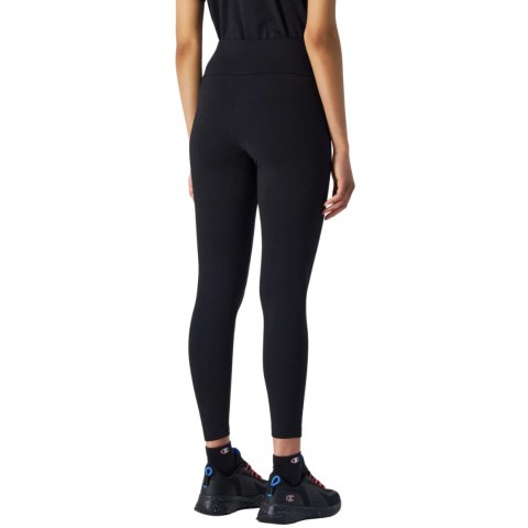 Legginsy damskie Champion Crop Leggings 7/8 czarne 117558 KK001 Legginsy damskie Champion Crop Leggings 7/8 czarne 117558 KK001