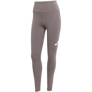 Legginsy damskie adidas Essentials Big Logo Cotton szare JH1188