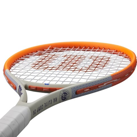 Rakieta do tenisa ziemnego Wilson Roland Garros Elite Comp Junior 26 4"' WR168310H Rakieta do tenisa ziemnego Wilson Roland Garros Elite Comp Junior 26 4"' WR168310H