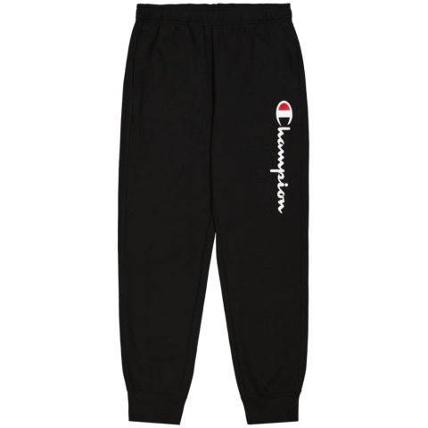 Spodnie męskie Champion Rib Cuff Pants czarne 220732 KK001 Spodnie męskie Champion Rib Cuff Pants czarne 220732 KK001