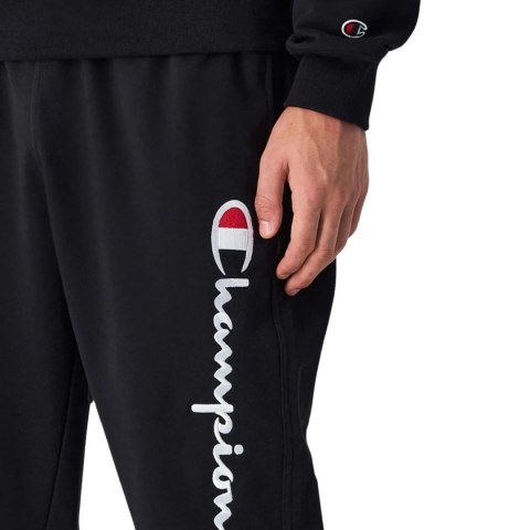 Spodnie męskie Champion Rib Cuff Pants czarne 220732 KK001 Spodnie męskie Champion Rib Cuff Pants czarne 220732 KK001