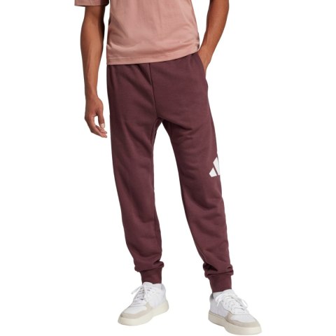 Spodnie męskie adidas Essentials Big Logo French Terry bordowe JE8972 Spodnie męskie adidas Essentials Big Logo French Terry bordowe JE8972