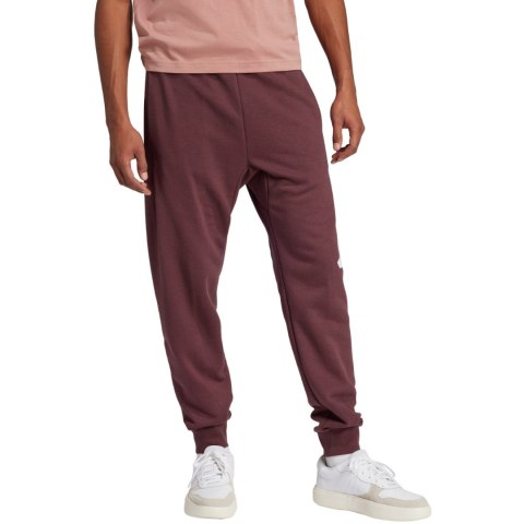Spodnie męskie adidas Essentials Big Logo French Terry bordowe JE8972 Spodnie męskie adidas Essentials Big Logo French Terry bordowe JE8972
