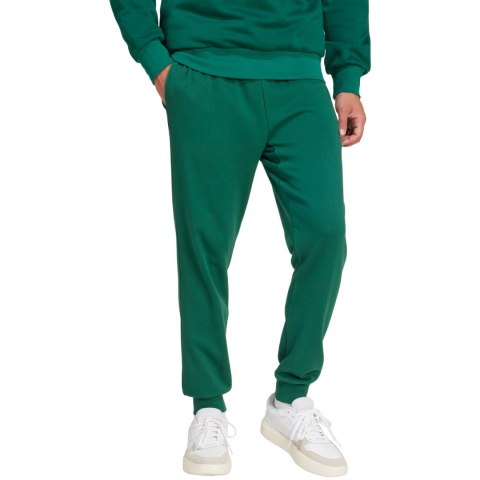 Spodnie męskie adidas Essentials Feel Cozy French Terry zielone JE3858 Spodnie męskie adidas Essentials Feel Cozy French Terry zielone JE3858