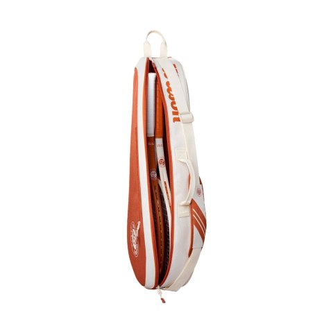 Torba tenisowa Wilson Roland Garos Team 3PK brązowo-beżowy WR8045301001 Torba tenisowa Wilson Roland Garos Team 3PK brązowo-beżowy WR8045301001