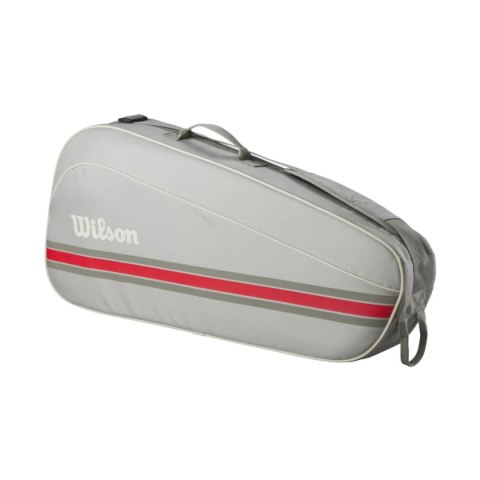 Torba tenisowa Wilson Team 3PK szaro-czerwona WR8039803001 Torba tenisowa Wilson Team 3PK szaro-czerwona WR8039803001