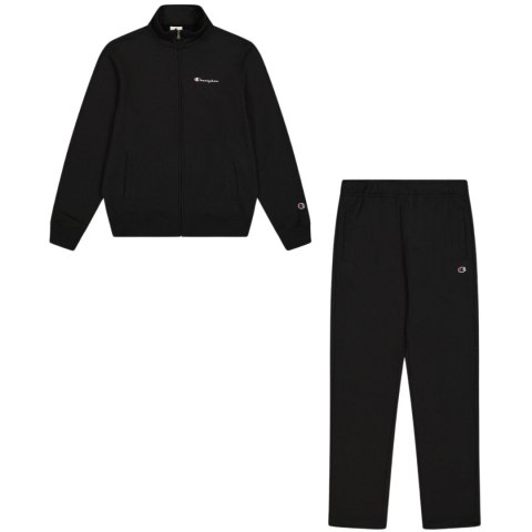 Dres męski Champion Full Zip Suit czarny 221163 KK001 Dres męski Champion Full Zip Suit czarny 221163 KK001