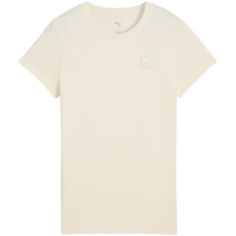 Koszulka damska Puma ESS Elevated Tee beżowa 685016 99 Koszulka damska Puma ESS Elevated Tee beżowa 685016 99