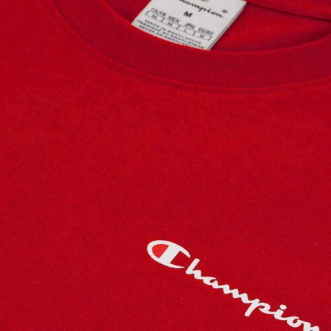 Koszulka męska Champion SS Tee czerwona 220264 RS069 Koszulka męska Champion SS Tee czerwona 220264 RS069