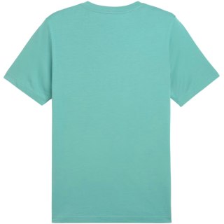 Koszulka męska Puma Ess 2 Color No.1 Logo miętowa 684708 59