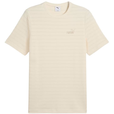 Koszulka męska Puma Ess Elevated Structured Tee beżowa 684722 99 Koszulka męska Puma Ess Elevated Structured Tee beżowa 684722 99