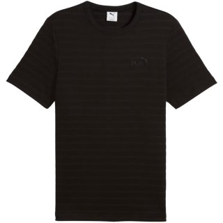 Koszulka męska Puma Ess Elevated Structured Tee czarna 684722 01