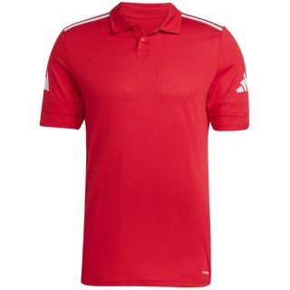 Koszulka męska adidas Squadra 25 Polo czerwona JY3418