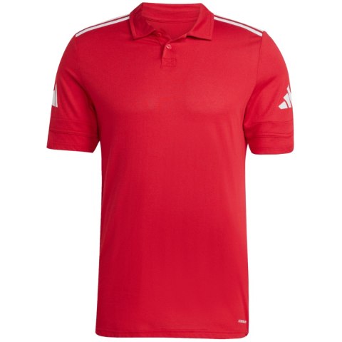 Koszulka męska adidas Squadra 25 Polo czerwona JY3418 Koszulka męska adidas Squadra 25 Polo czerwona JY3418