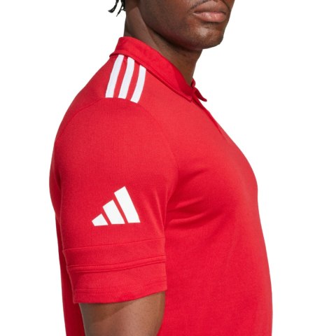 Koszulka męska adidas Squadra 25 Polo czerwona JY3418 Koszulka męska adidas Squadra 25 Polo czerwona JY3418