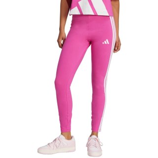 Legginsy damskie adidas Essentials 3-Stripes Cotton różowe JC5577
